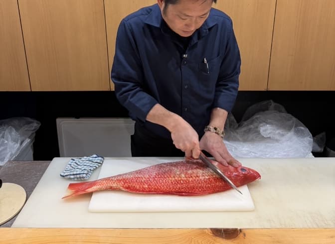 超新鮮！1匹まるごと調理提供